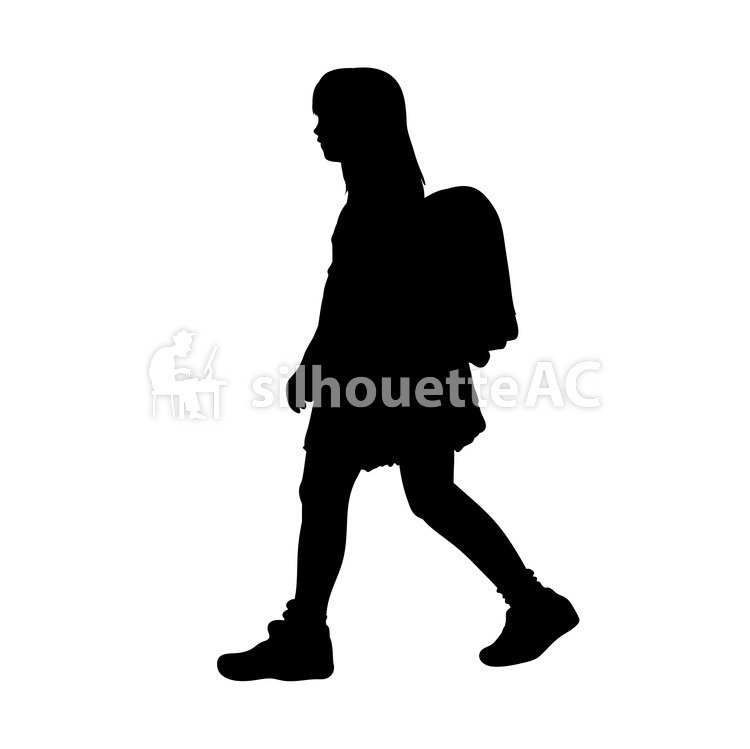750x749 Free Silhouette Vector An Illustration, Kids