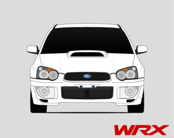 340x270 Subaru Decal Custom Vinyl Forest Silhouette Graphic Door