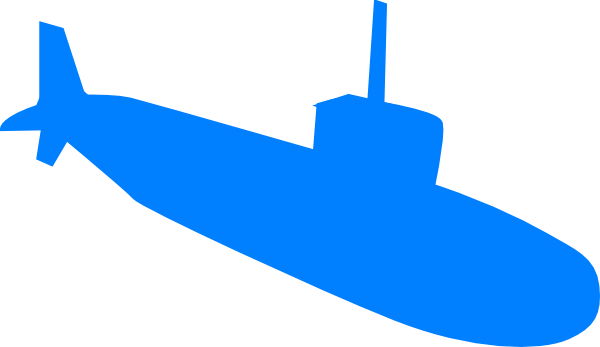 600x347 Submarine Clip Art