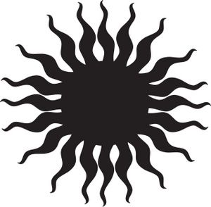 300x294 Related Image Sun Faces Sculpture Art