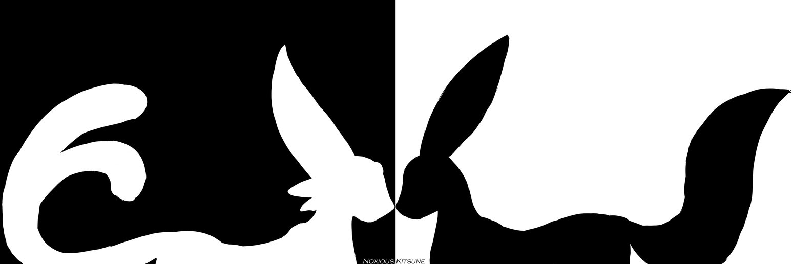 1548x516 Sun And Moon By Noxious Kitsune