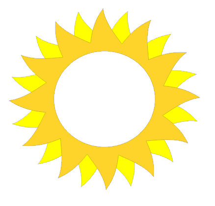 438x420 Sun Silhouette Studio 3 Craftisan Studios