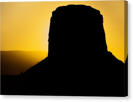 546x421 Cowboy Silhouette Canvas Prints