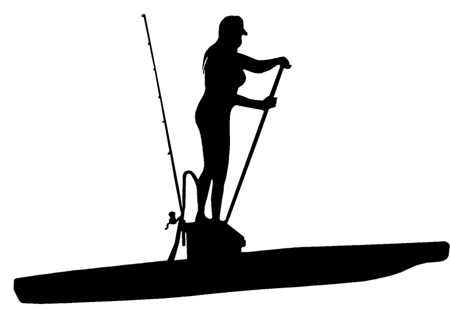 906x625 Stand Up Paddleboard Fishing Female