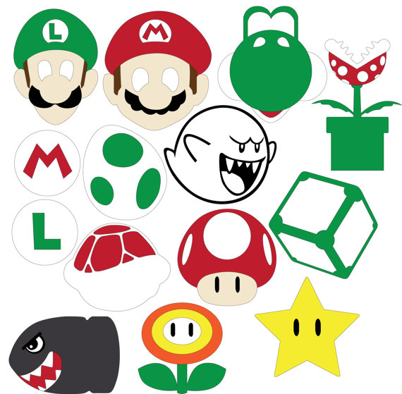 Super Mario Silhouette at GetDrawings | Free download