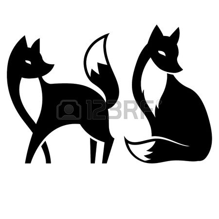 450x450 Super Fox Silhouette Clip Art 4 685 Stock Illustrations Cliparts