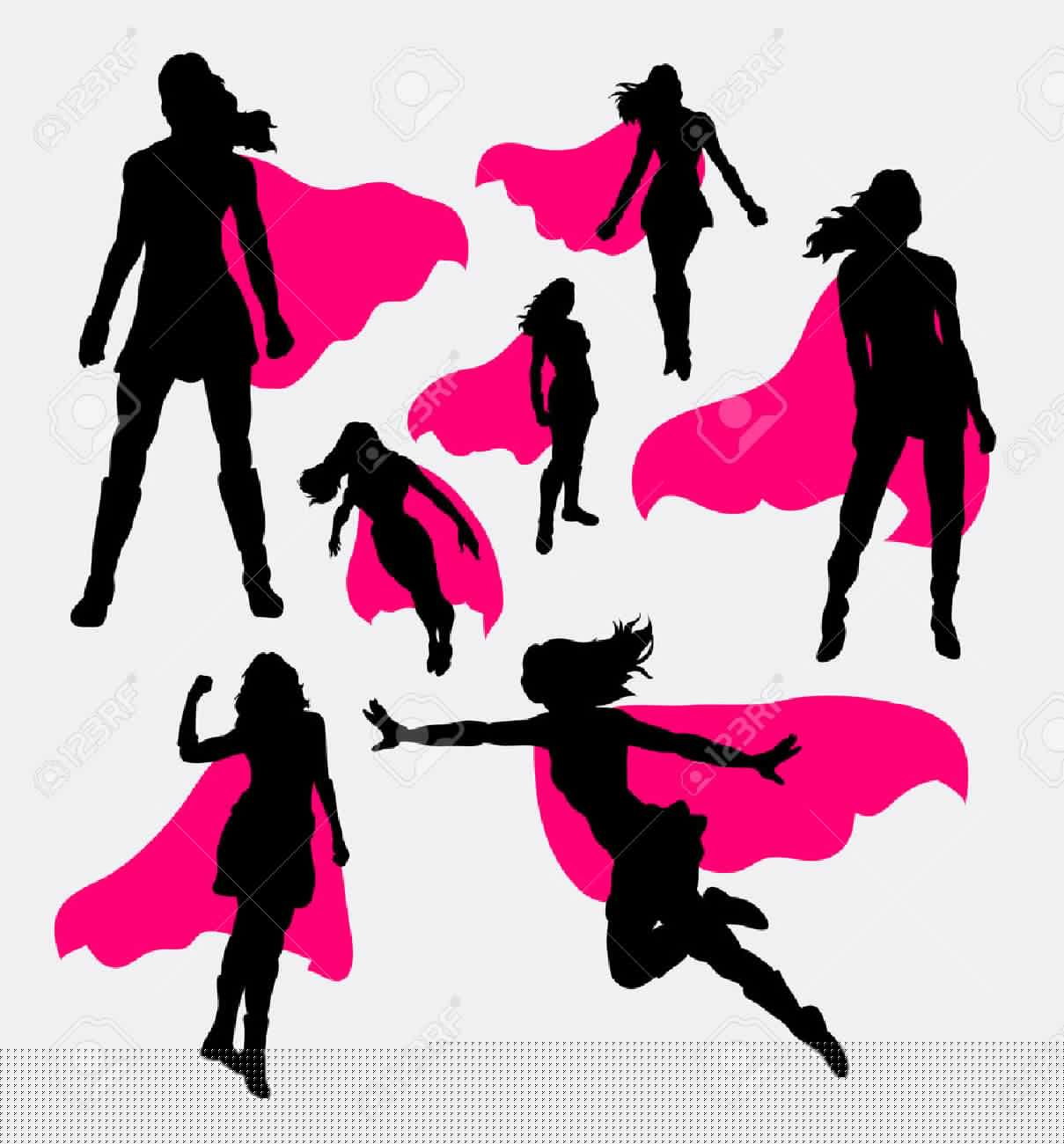 1209x1300 Gallery Super Girl Silhouette,
