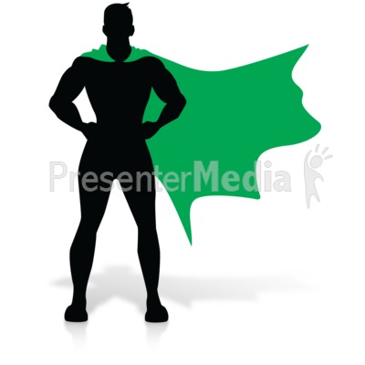 400x400 Super Hero Lifting Text