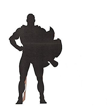 355x355 Superhero Silhouette Stand Up Kitchen Amp Dining