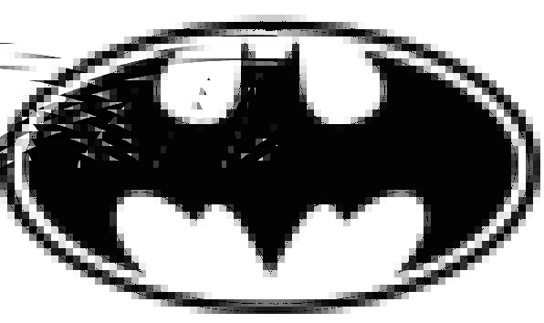 596x354 Batman, Champion, Hero, Superman, Superhero, Silhouette, Bat