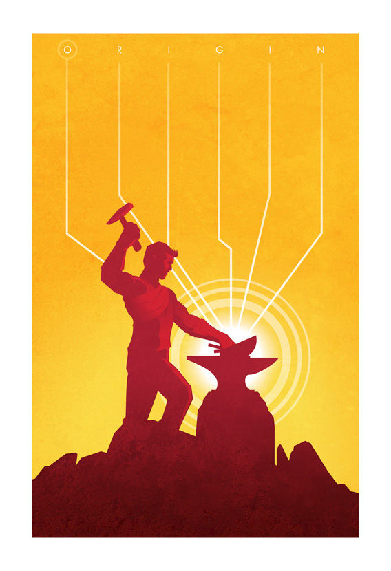 568x830 Superhero Origin Series Posters