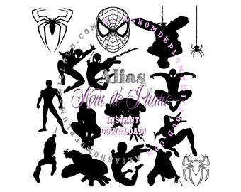 340x270 Superhero Vector Etsy