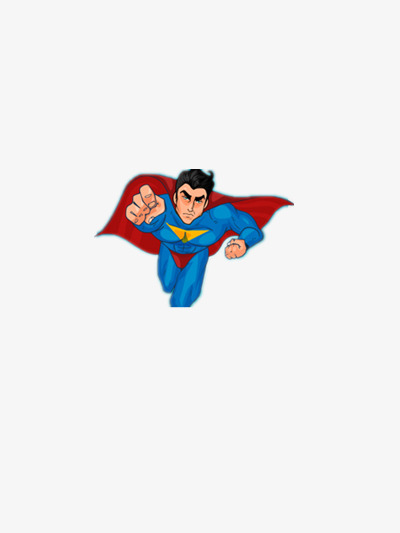 400x533 Superman Flying Man, Blue, Red, Justice Png Image And Clipart