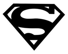 Superman Logo Silhouette at GetDrawings | Free download