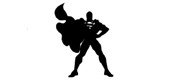 Superman Silhouette at GetDrawings | Free download