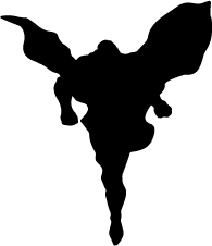 195x226 Superman Silhouette Silhouette Of Superman