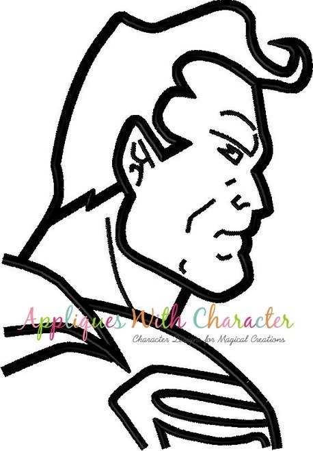 458x659 Superman Silhouette Embroidery Design