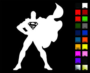 300x243 Superman Silhouette Vinyl Decal Sticker