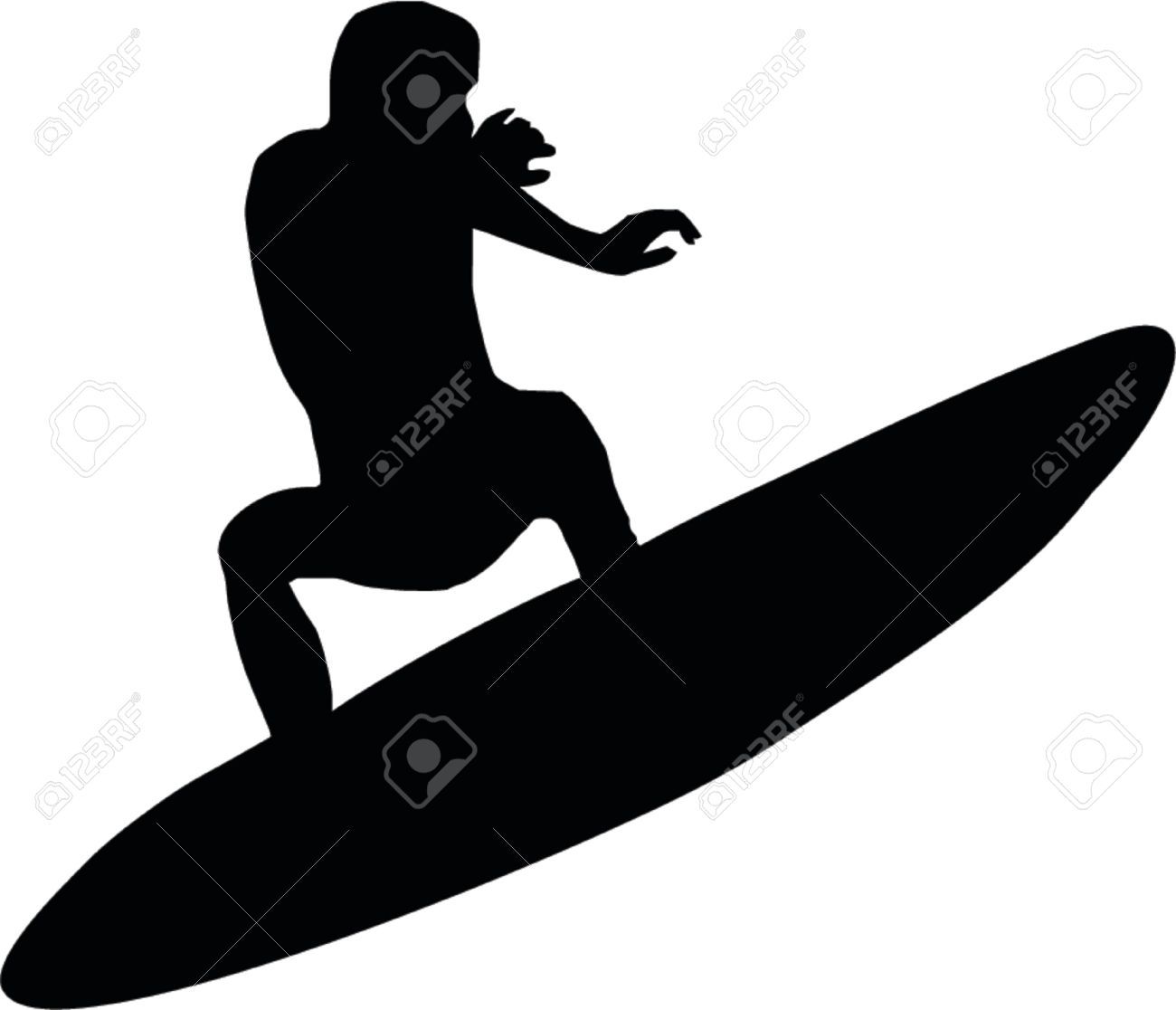 1300x1116 Surf Silhouette