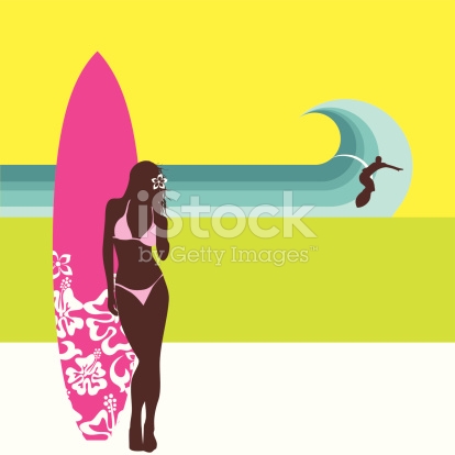 414x414 Surfing Graphic Cafe Project Surf, Beach