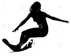 236x184 Surfer Silhouette
