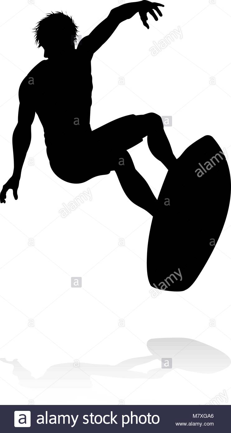 741x1390 Surfer Silhouette Stock Vector Art Amp Illustration, Vector Image