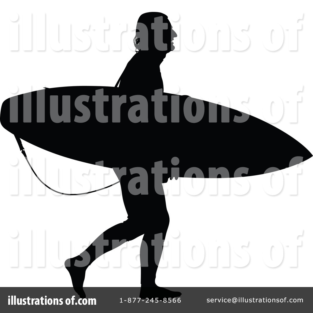 1024x1024 Surfer Clipart