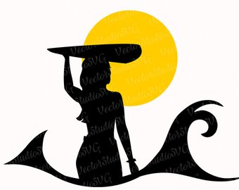 340x270 Surfer Silhouette Etsy