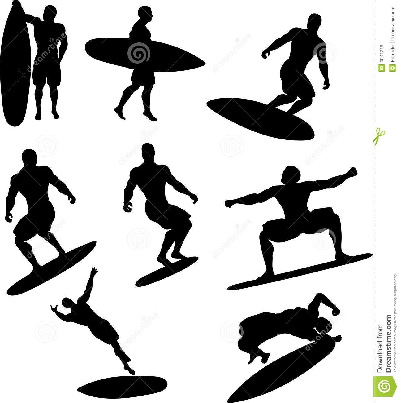 1296x1300 Surfer Silhouette