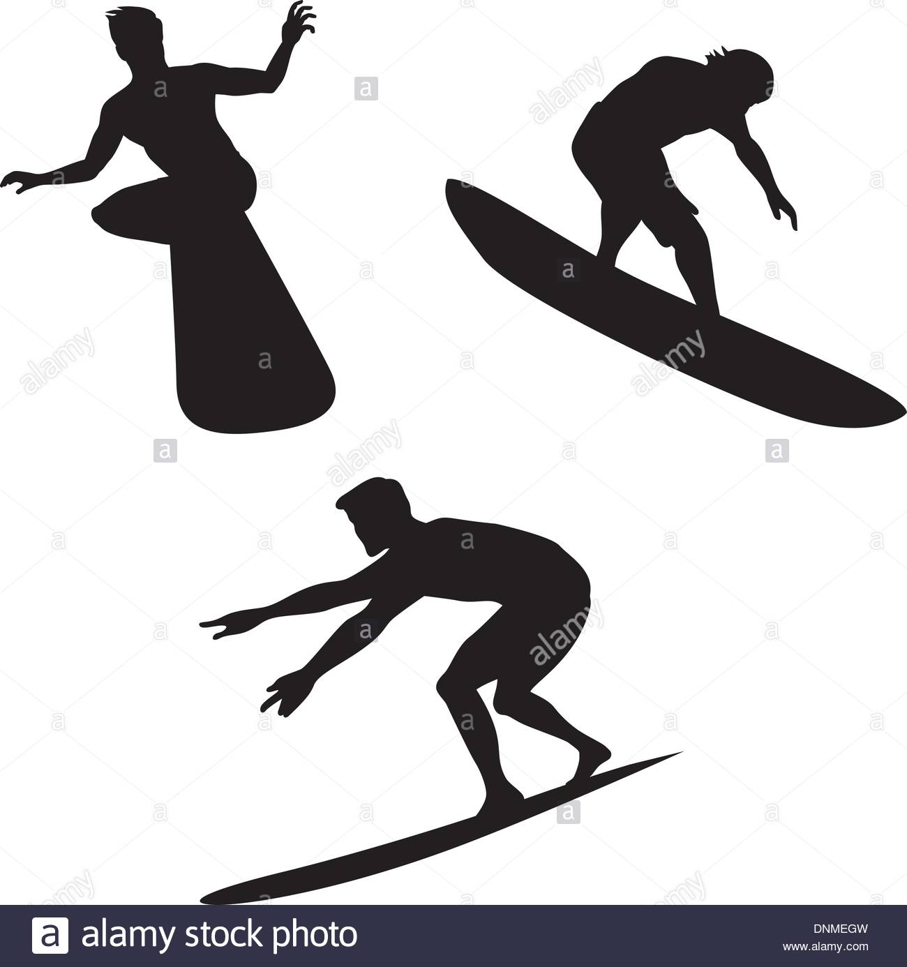 Surfer Silhouette Vector at GetDrawings | Free download