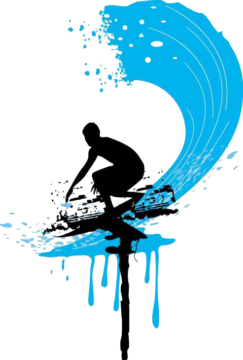 479x710 Surfing Cartoon Clip Art