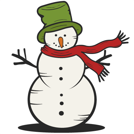 432x432 Snowman Svg Scrapbook Cut File Cute Clipart Files For Silhouette
