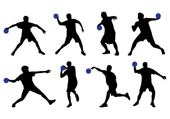 700x490 Silhouette Of Dodge Ball Player