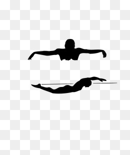 260x310 Swimming Silhouette Png, Vectors, Psd, And Clipart For Free