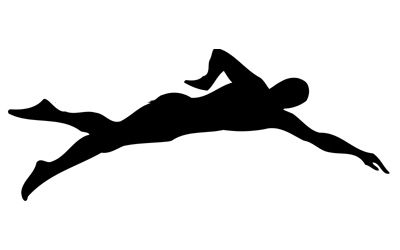 Swim Silhouette at GetDrawings | Free download