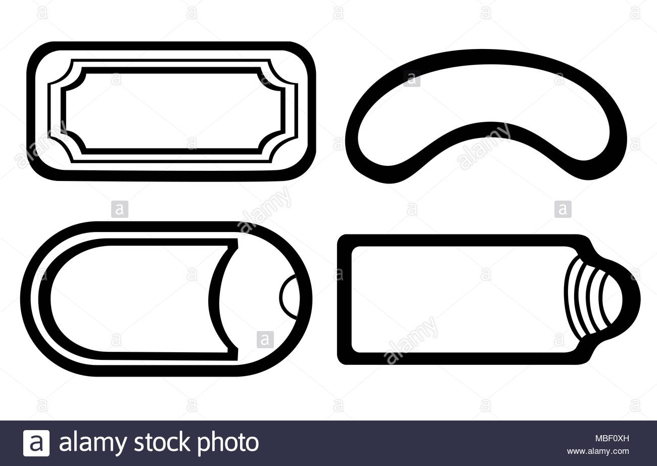 1300x922 Black Silhouette. Set Of Various Pools. Swimming Pool Vector Icon