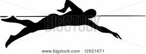 300x112 Swimming Silhouette Clip Art