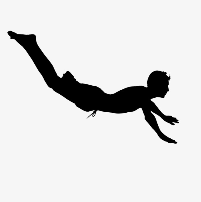 650x651 Swimming Silhouette Figures, Sketch, Character, Swim Png And Psd