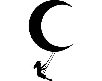 340x270 Little Girl Swinging Etsy