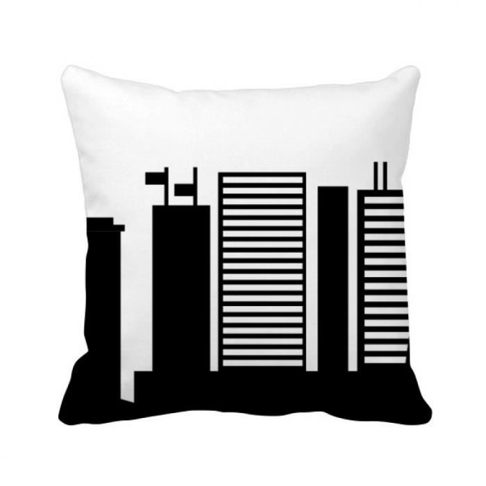 700x700 L'Australie Landmark Sydney Opera House Silhouette Square Coussin