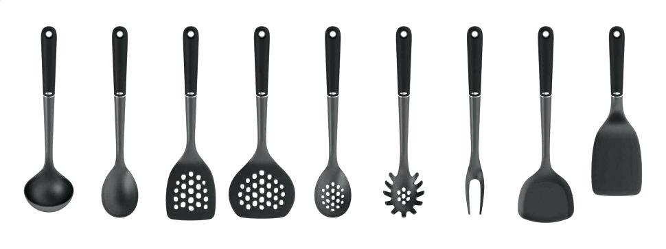 970x363 Kitchen Utensils Silhouette Vector Free Kitchen Utensils