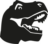 160x146 Niedlicher Dinosaurier T Rex Fototapete Fototapeten Dino