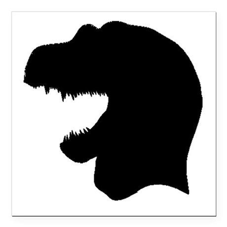 460x460 T Rex Silhouette Car Accessories