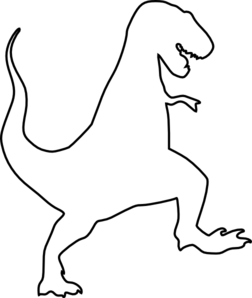 252x298 T Rex Clip Art
