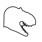 160x160 T Rex Silhouette Stock Image And Royalty Free Vector Files