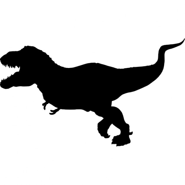 626x626 Tyrannosaurus Rex Silhouette Icons Free Download