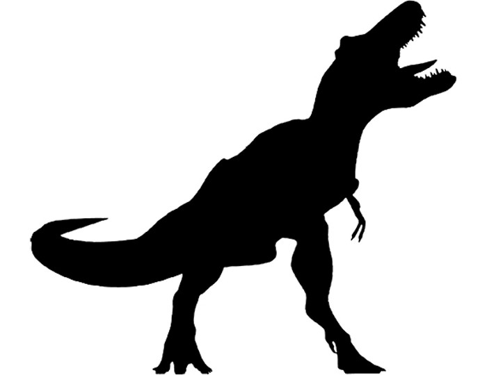 T Rex Skull Silhouette at GetDrawings | Free download