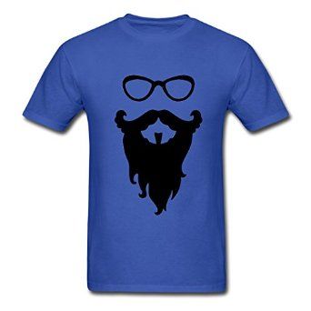 342x342 Amazon Com Mozfashion Men 39 S Beard Silhouette Vector T Shirts