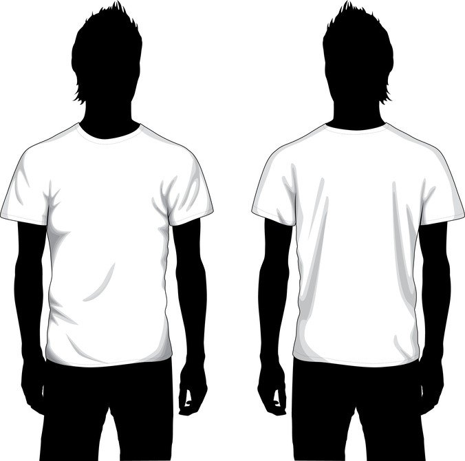 T Shirt Silhouette Vector at GetDrawings | Free download