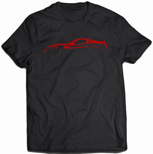 597x600 Ferrari 599 Silhouette T Shirt For Men Supercar Shirts